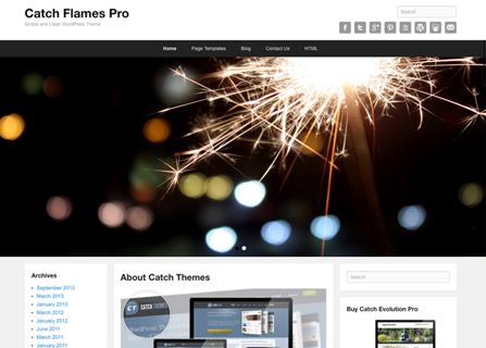 Catch Flames Pro WordPress Theme