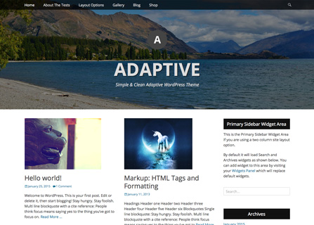 Catch Adaptive WordPress Theme Screenshot