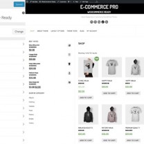 E-Commerce Pro Theme Customizer