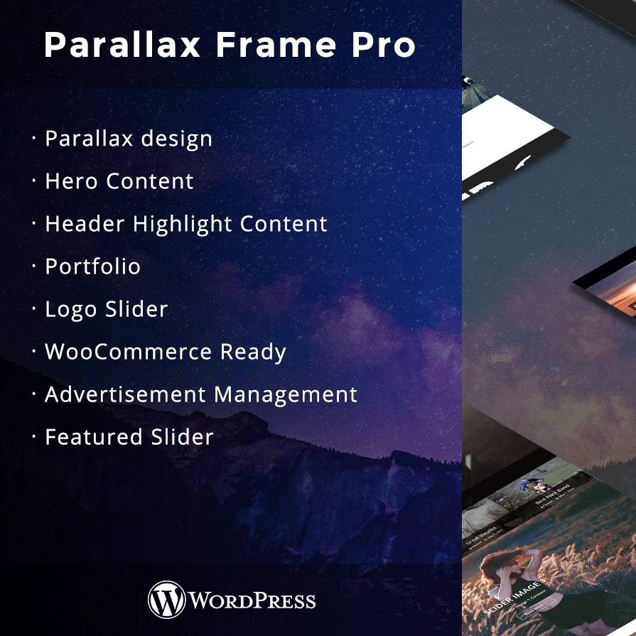Parallax Prame Pro Features