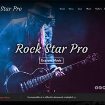 Rock Star Pro Theme Screenshot