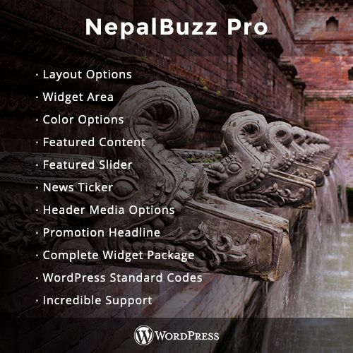 NepalBuzz - Our New WordPress Theme for Magazine and Blog