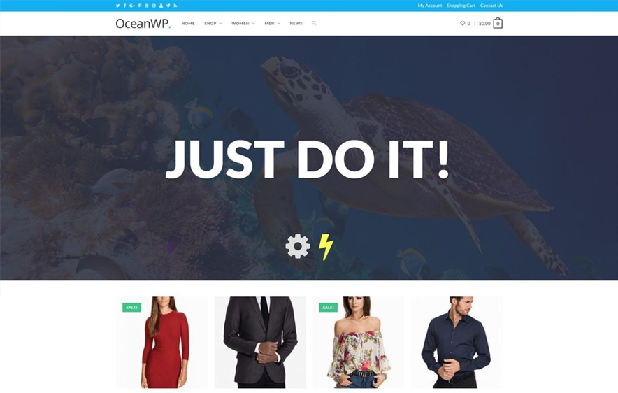 Ocean WP Free WordPress Theme