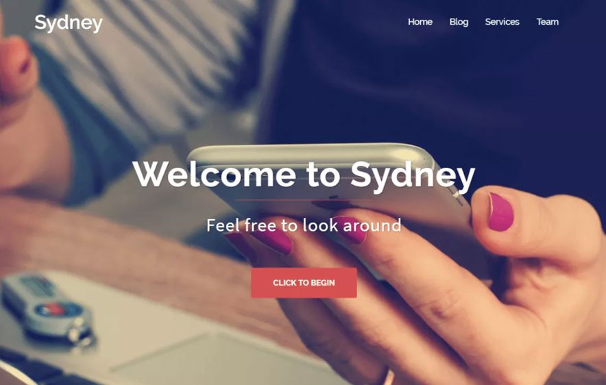 Sydney Free WordPress Theme