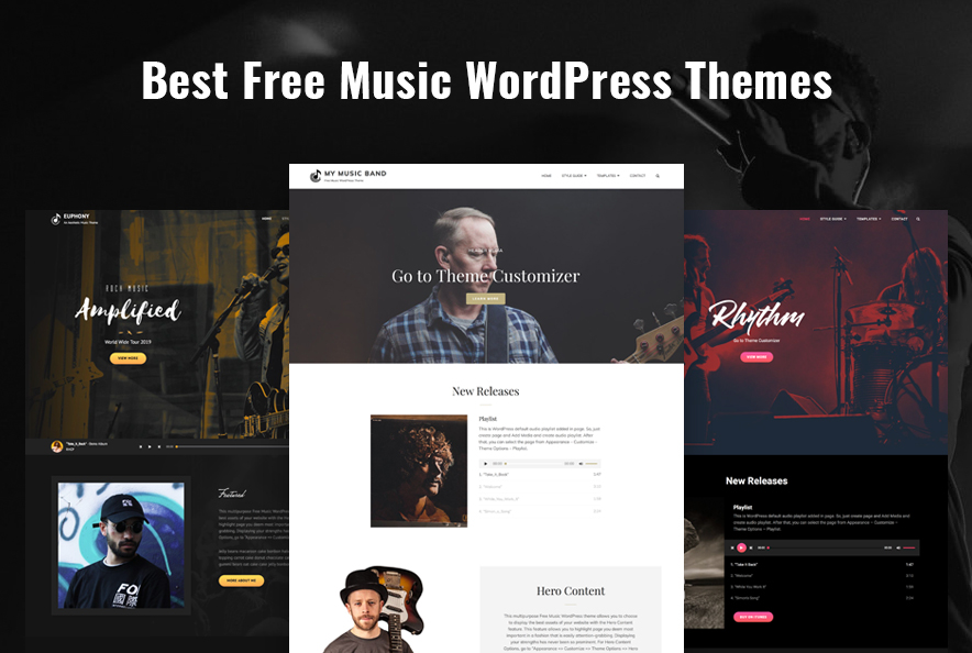 best wordpress themes for music artists