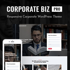 Corporate Biz Pro – Our New Corporate WordPress Theme for All Businesses Thumbnail