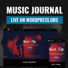 Our Music Journal Theme is Now Live on WordPress.org thumbnail