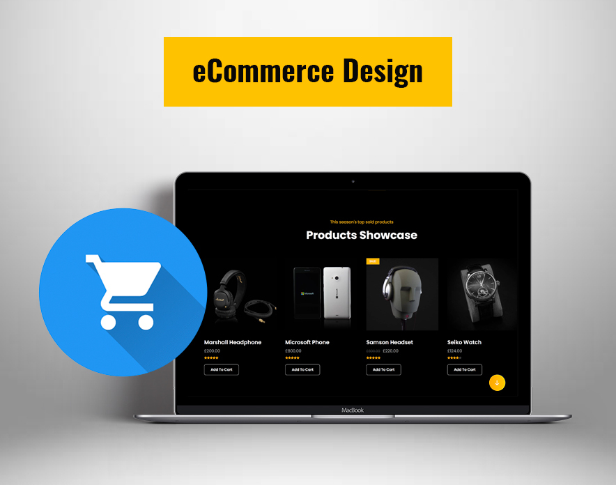 eCommerce Design in eCommerceFocus theme