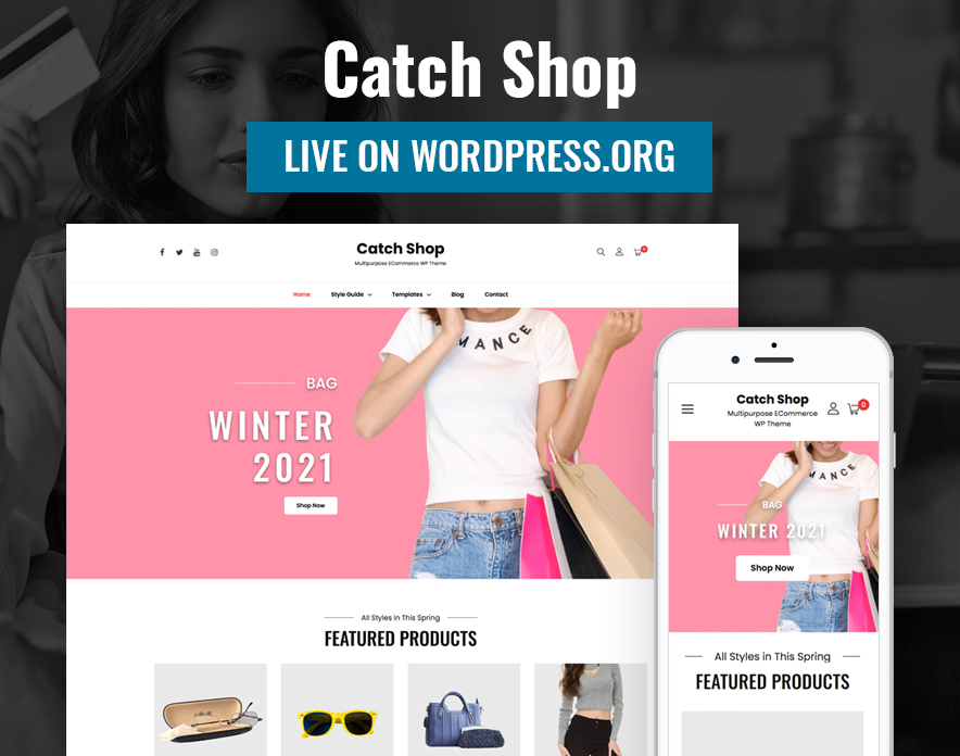 Catch Shop - eCommerce WordPress Theme