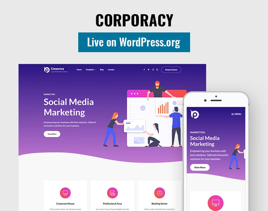 Coporacy Live on WordPress.org main image