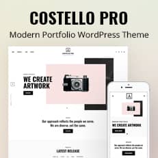 Costello Pro - A Premium Portfolio WordPress Theme thumbnail image