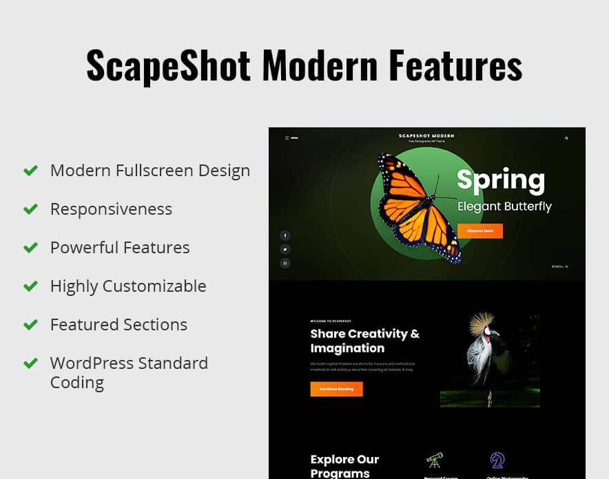 ScapeShot Modern Features Image