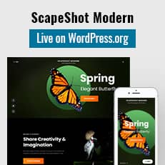 ScapeShot Modern Live on WordPress.org thumbnail image