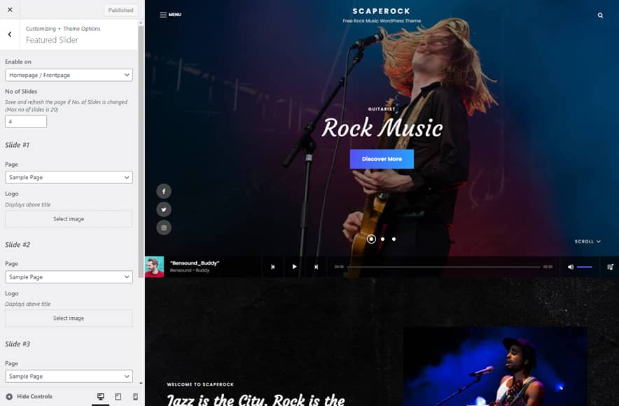 featured-slider in ScapeRock