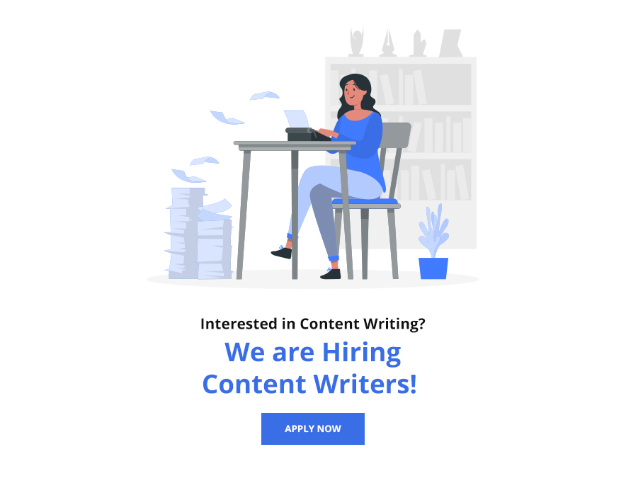 We are Hiring Content Writers- catch themes main image