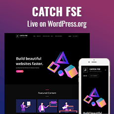 Catch FSE Theme Live on WordPress.org thumbnail