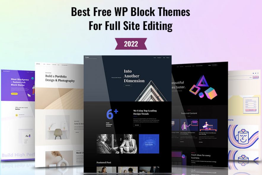Best Free WordPress Block Themes for Full Site Editing for 2024