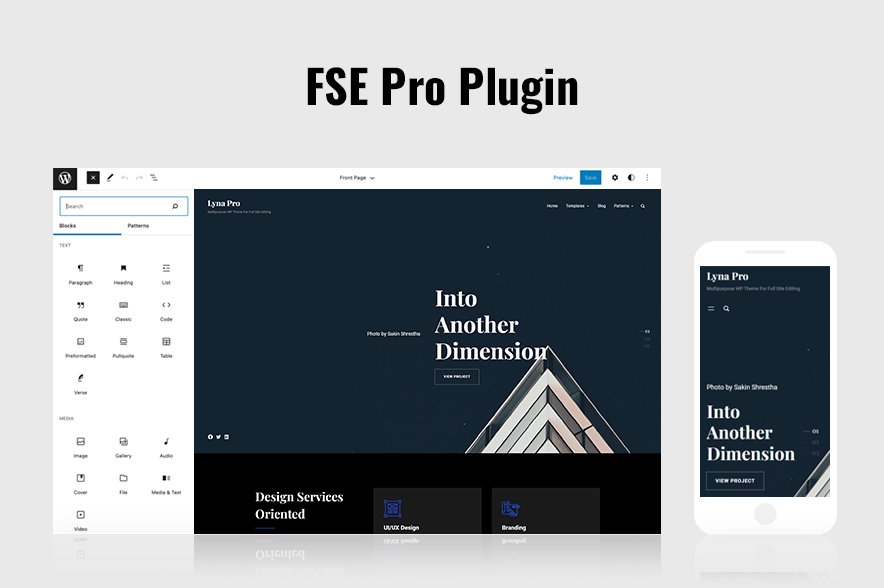 FSE Pro Plugin with custom blocks