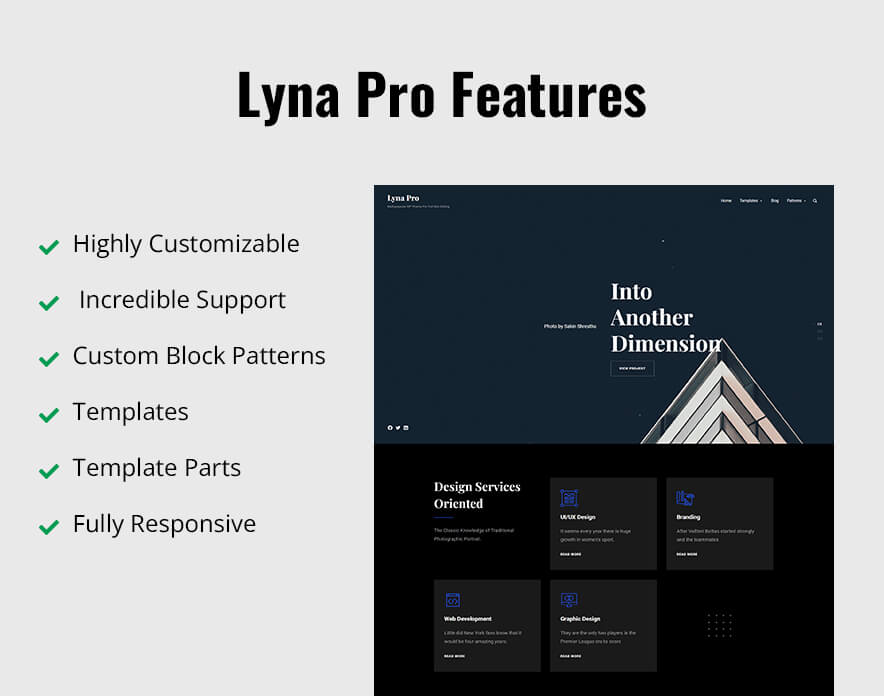 Lyna Pro Features