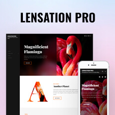 Lensation Pro - Photograpghy WordPress Block Theme Thumbnail Image