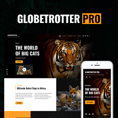 Globetrotter Pro - Photography WordPress Block Theme For Full Site Editing Thumbnail