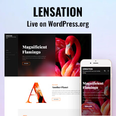 Lensation Theme Now Live on WordPress.org Thumbnail