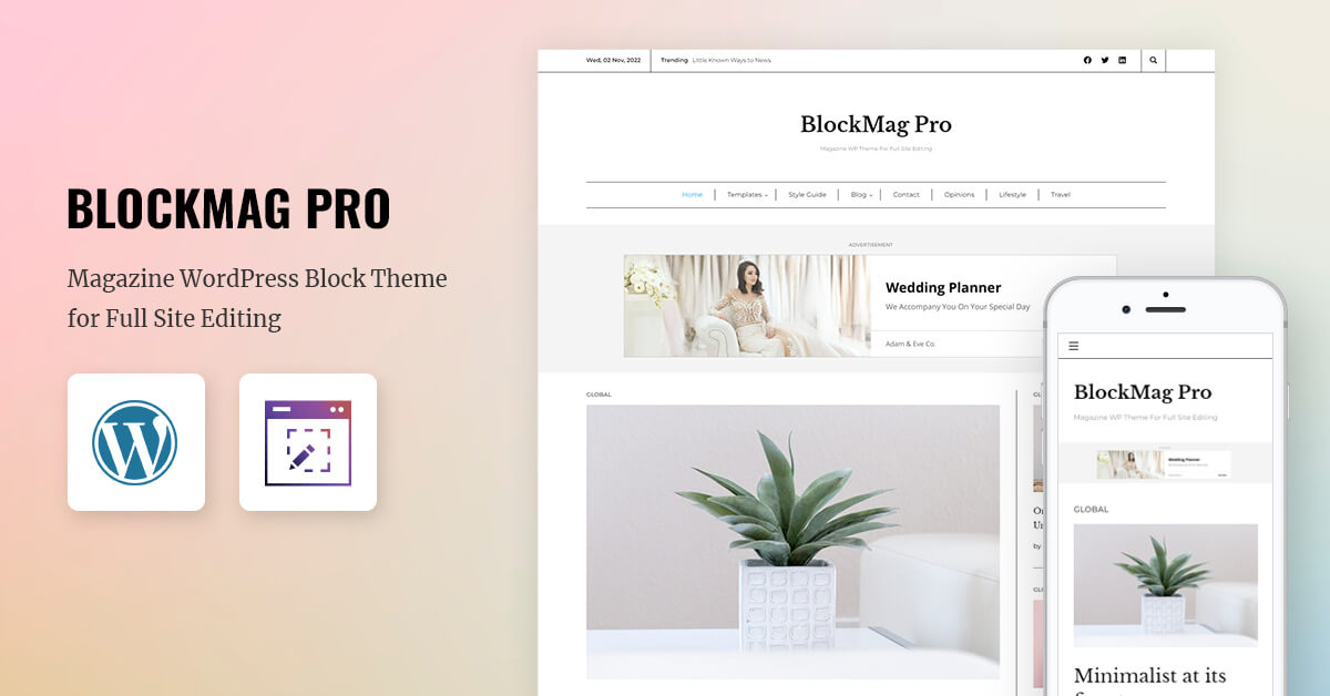 BlockMag Pro - Magazine WordPress Block Theme For Full Site Editing ...