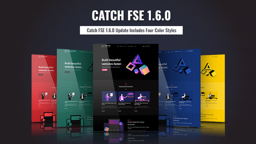 Catch FSE 1.6.0 Update Includes Four Color Styles Main