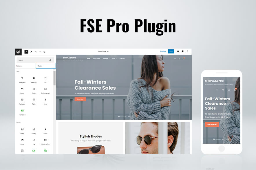 Shoplaza Pro FSE Pro Plugin