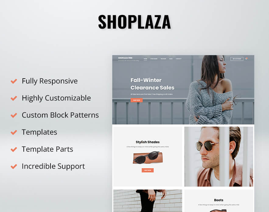 Shoplaza Live on WordPress.org Features