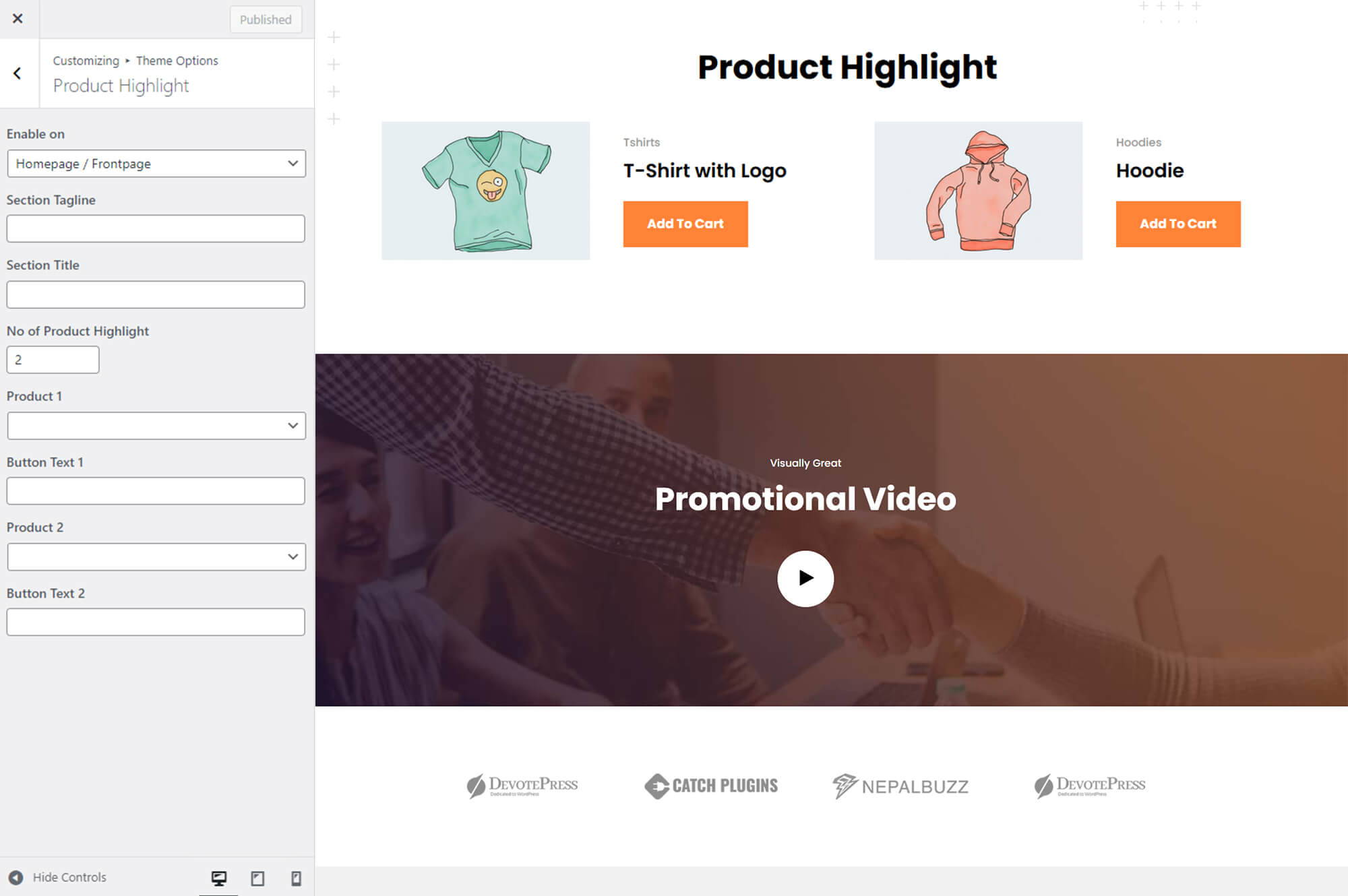 Catch Corporate -Corporate WordPress Theme Product Highlight