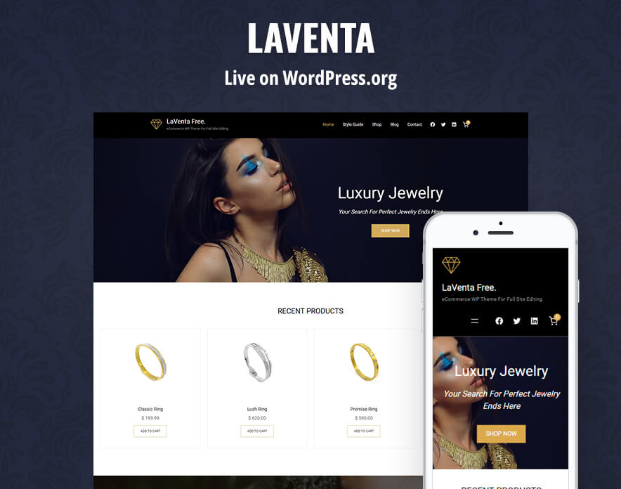 LaVenta Live on WordPress.org Main