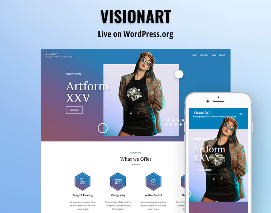 VisionArt Live on WordPress.org Main