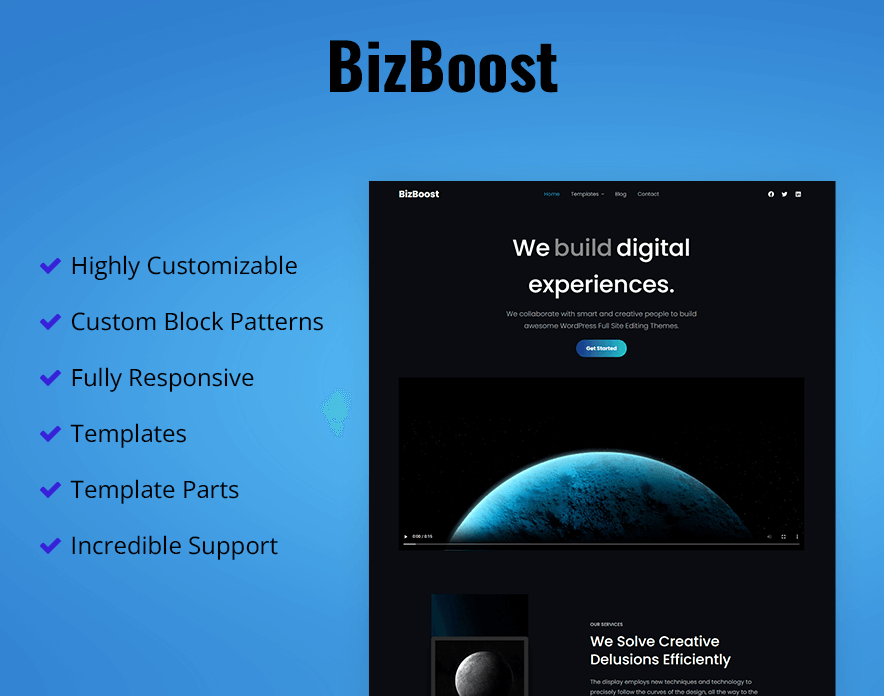 BizBoost Live On WordPress.org Features