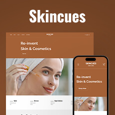 Skincues - eCommerce WordPress Block Theme Thumbnail