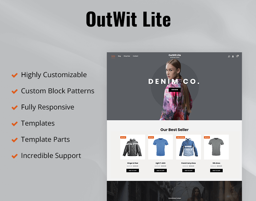 OutWit Lite Live on WordPress.org Features