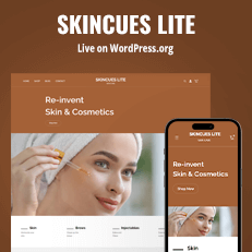 Skincues Lite Live On WordPress.org Thumbnail