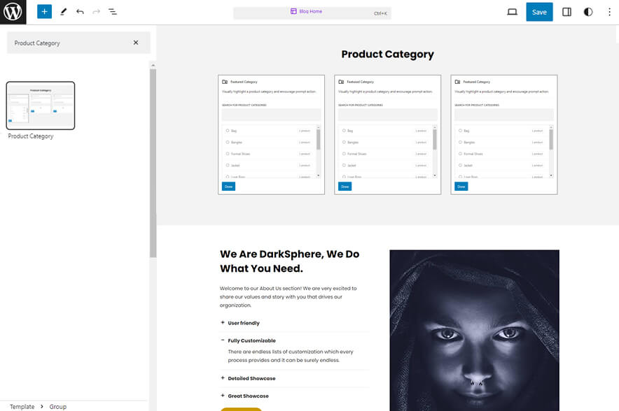 ElevateBiz Pro - Art and Photography WordPress Block Theme Product Category
