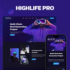 High Life Pro - Electronics WordPress eCommerce Block Theme Thumbnail