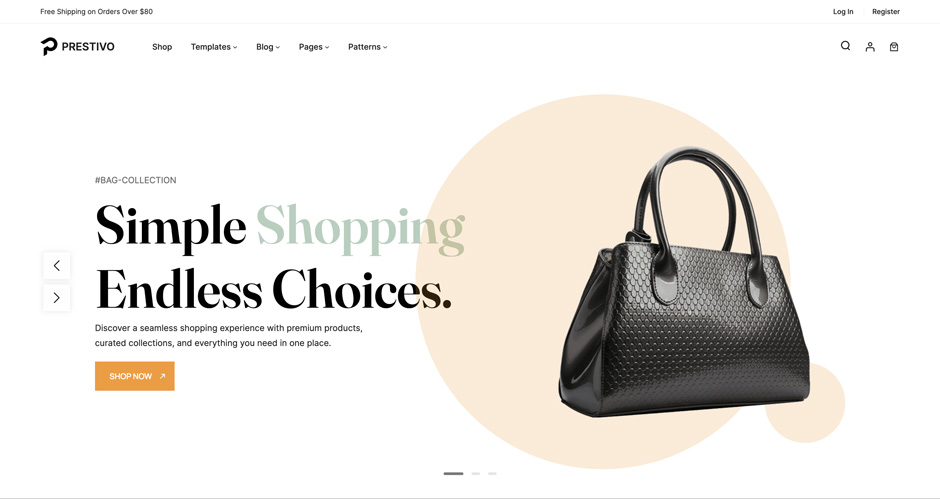 Full-width hero slider with a sports photo, bold headline, and Enroll Now button